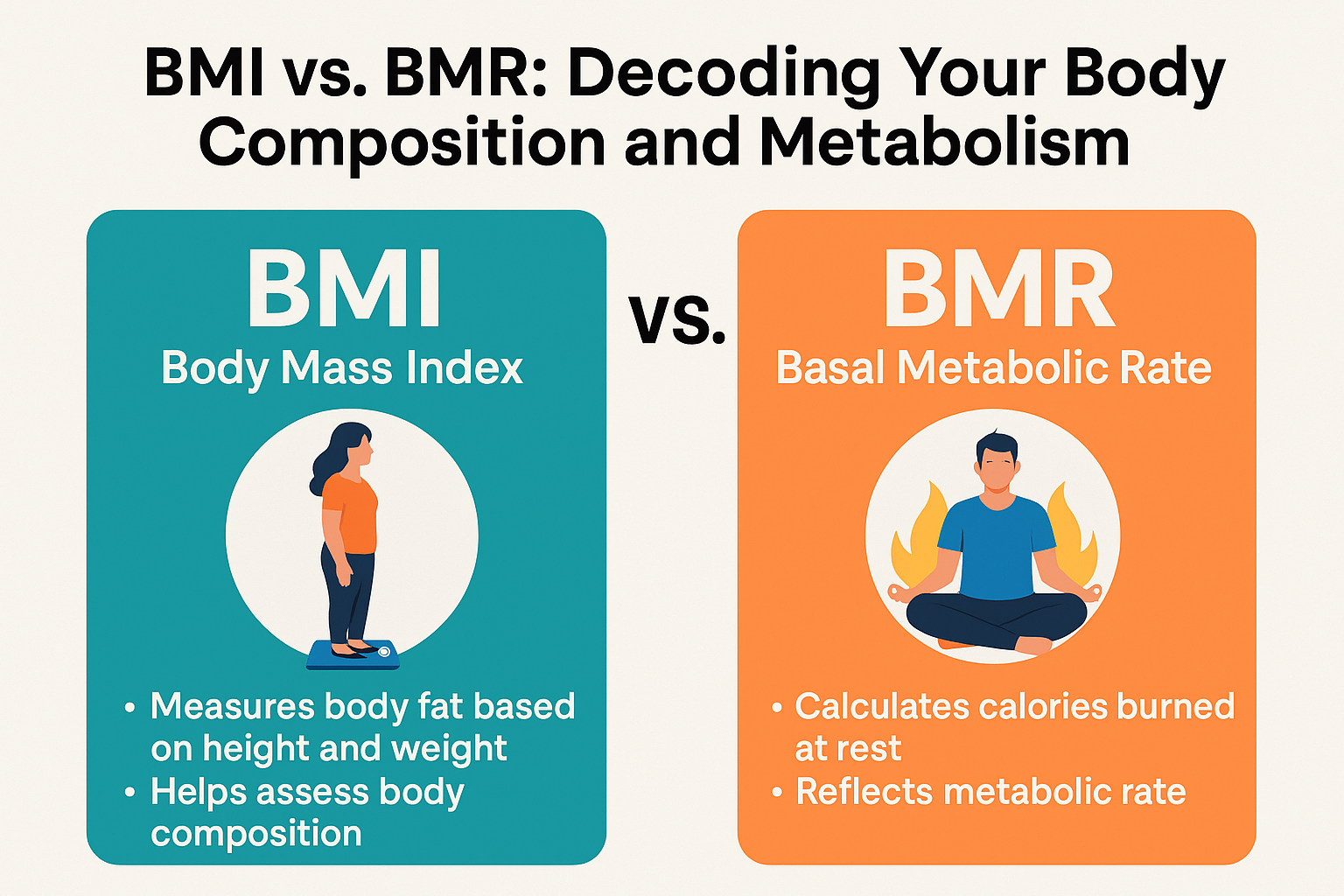 BMI vs. BMR: Decoding Your Body Composition and Metabolism